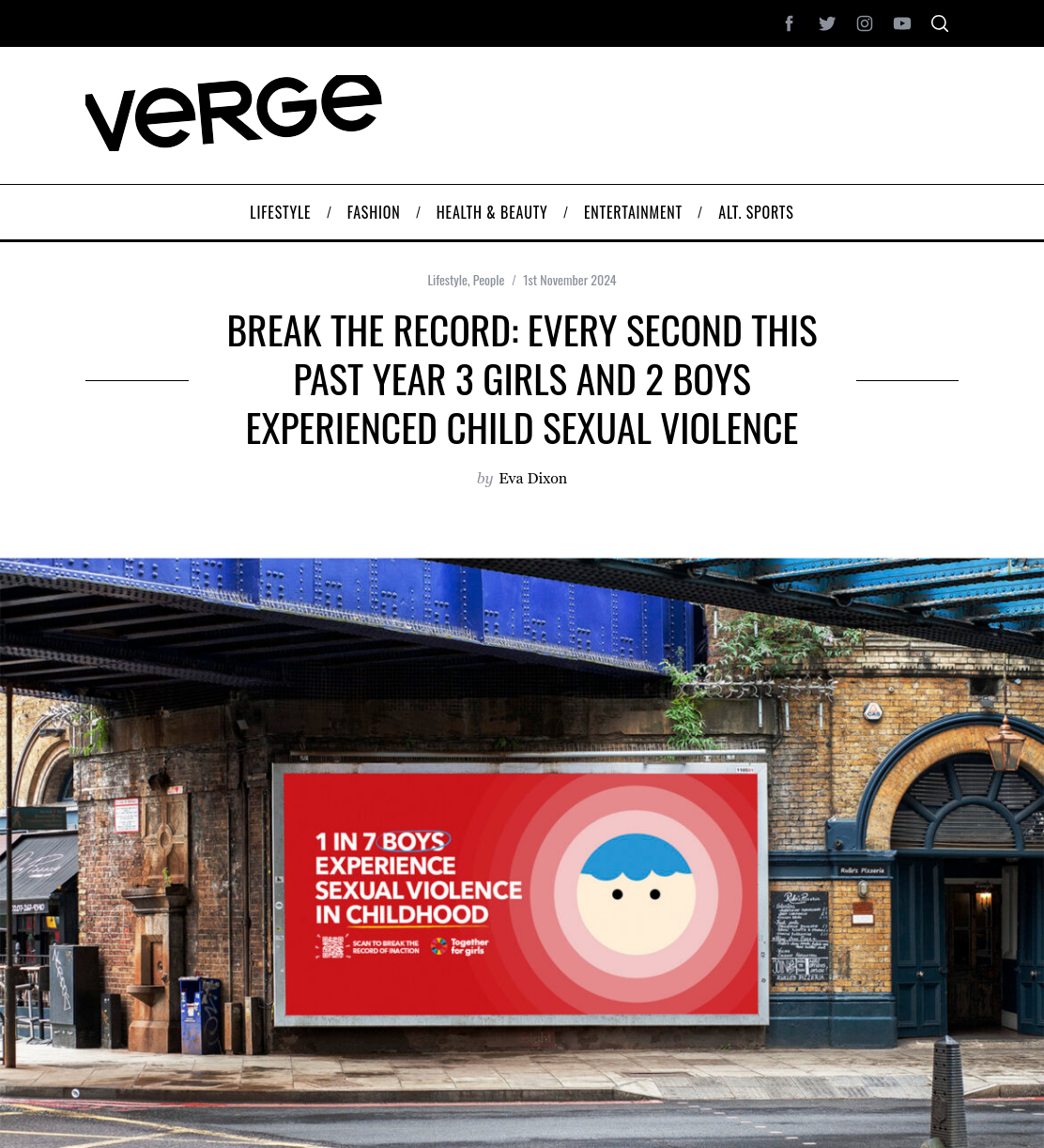 Verge coverage